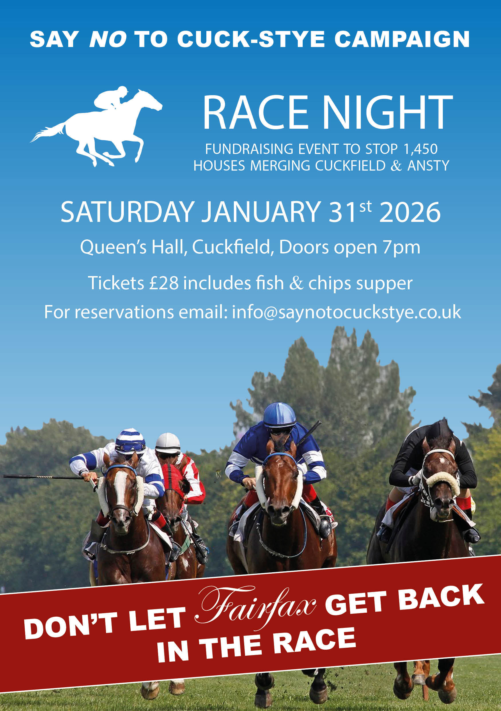 A5 Horse Racing Leaflet 2026 Digital Version