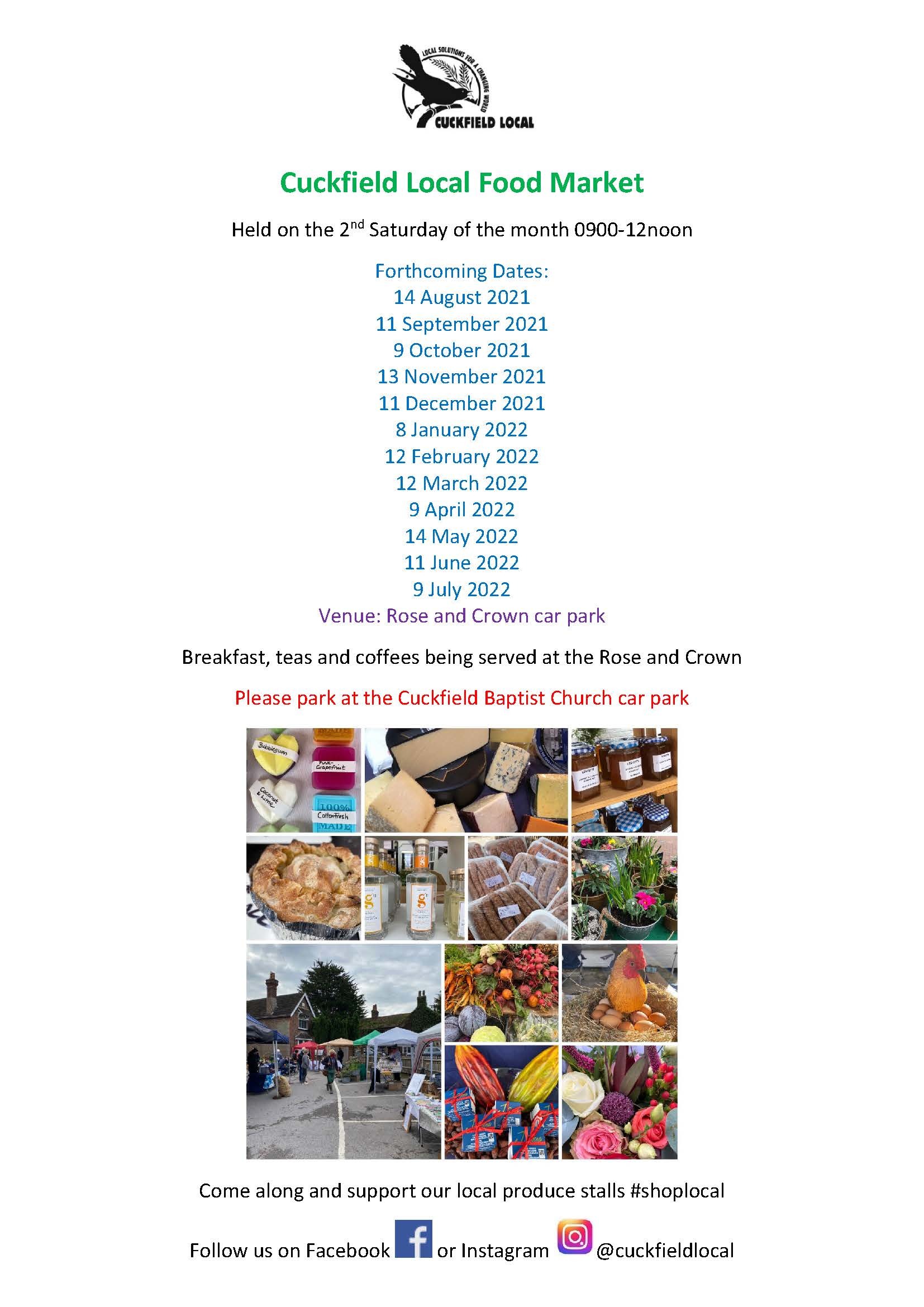 Cuckfield Local Market Noticeboards Poster