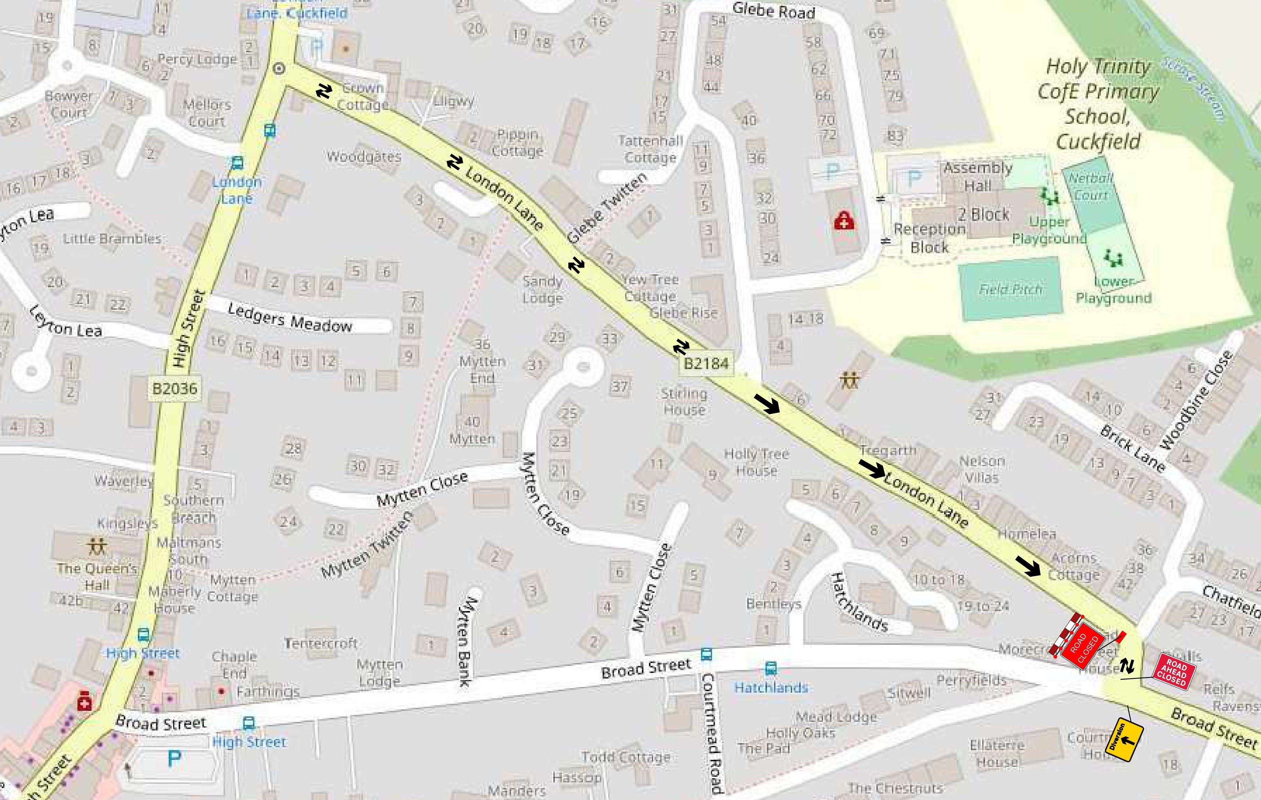 London Lane 1 Way
