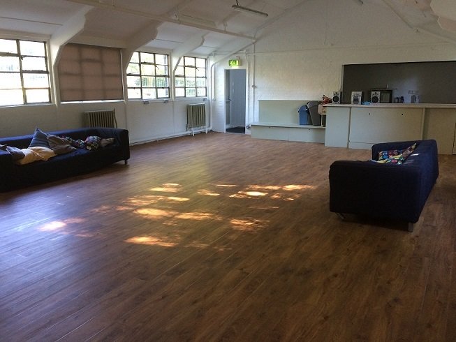 Recently refurbished North Hall, adjacent to the kitchen