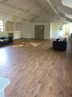 Recently refurbished North Hall, adjacent to the kitchen - alternate view