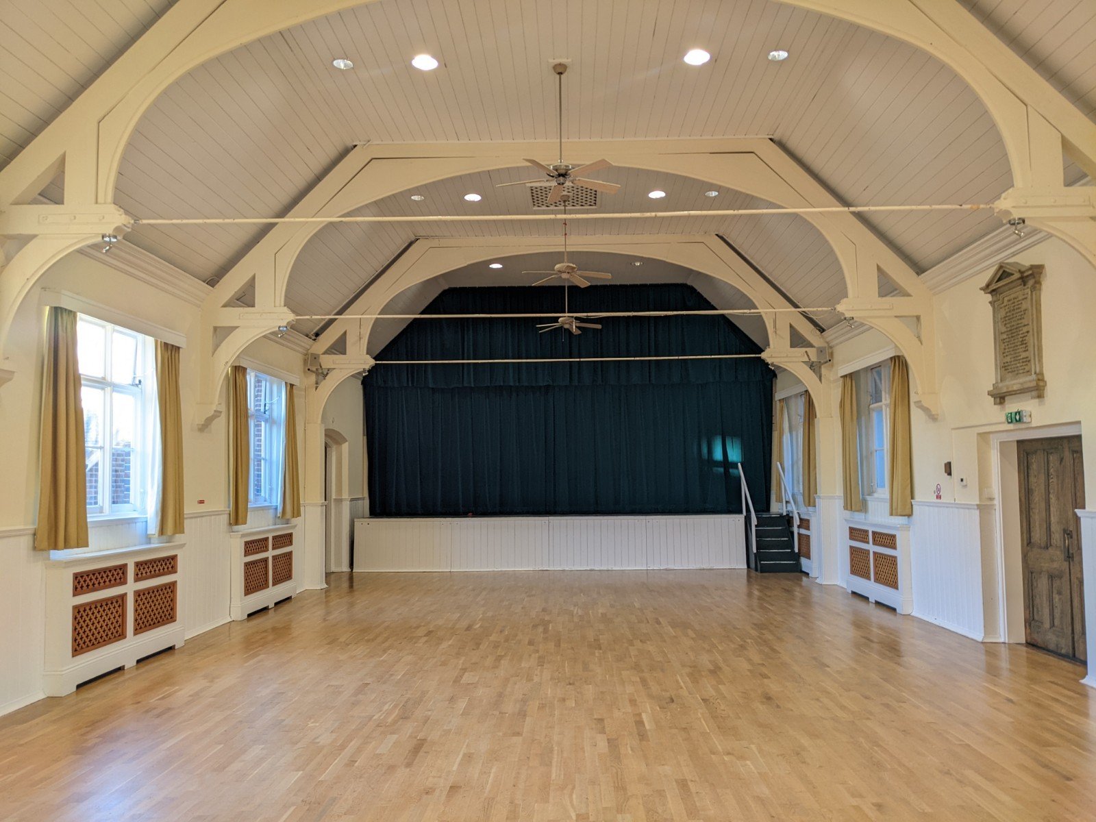 Queen's Hall blank canvas