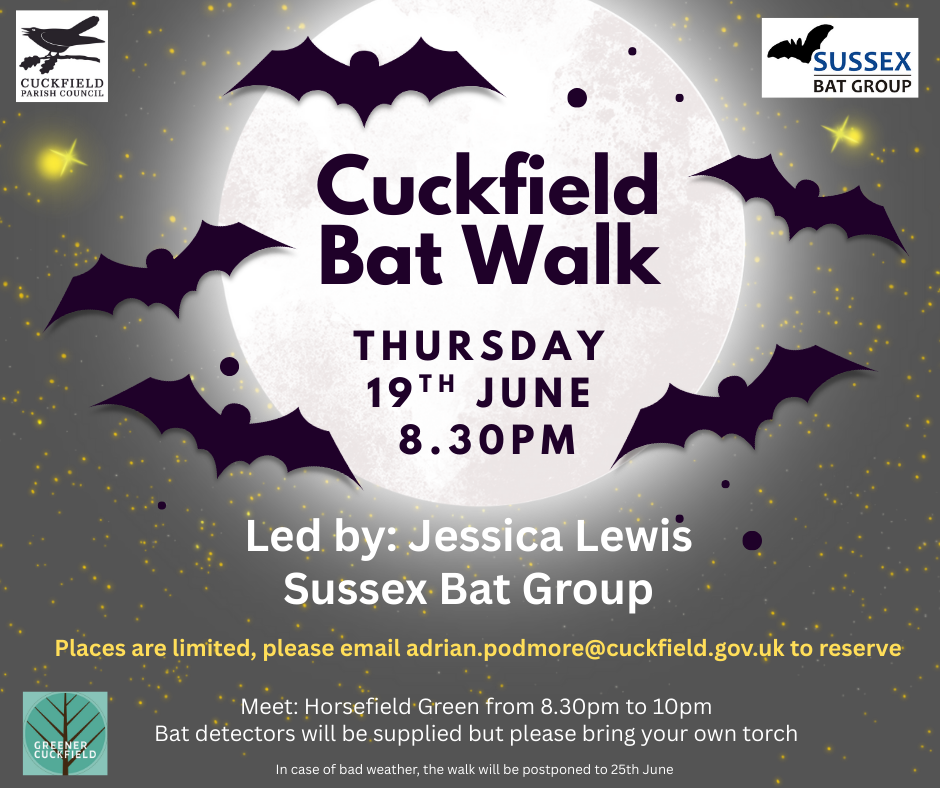 Cuckfield Bat Walk 19Th June 2025 Facebook Post