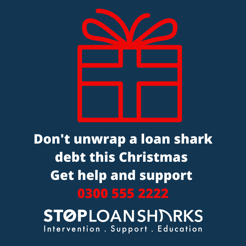 Dont Unwrap Loan Shark Debt Christmas