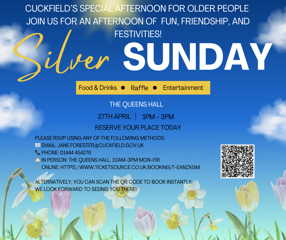 Silver Sunday April 2025 Facebook Post