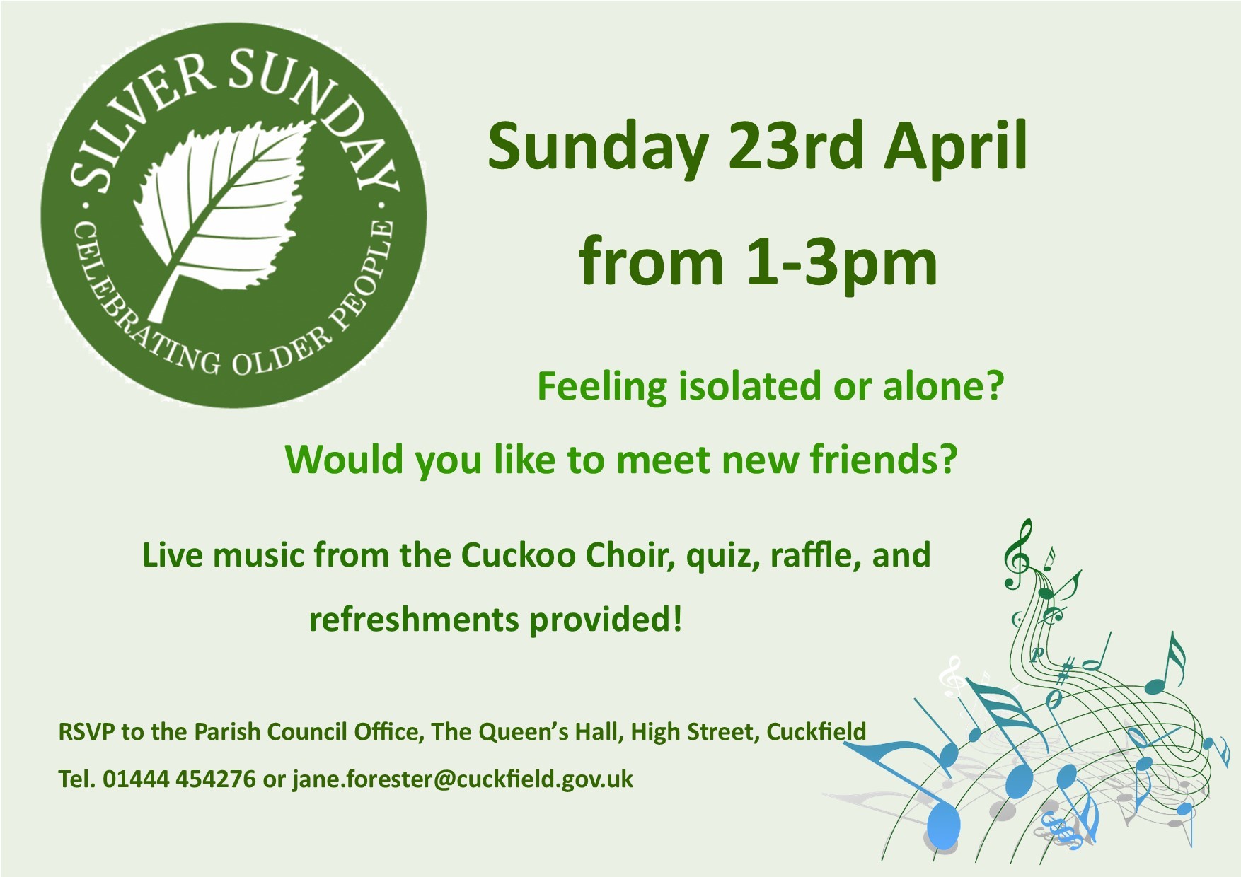 Silver Sunday Poster 2023 Landscape
