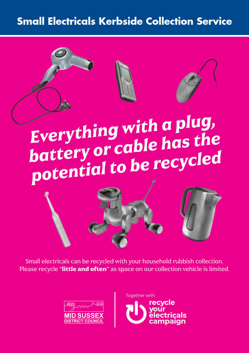 Small Electricals Kerbside Collection