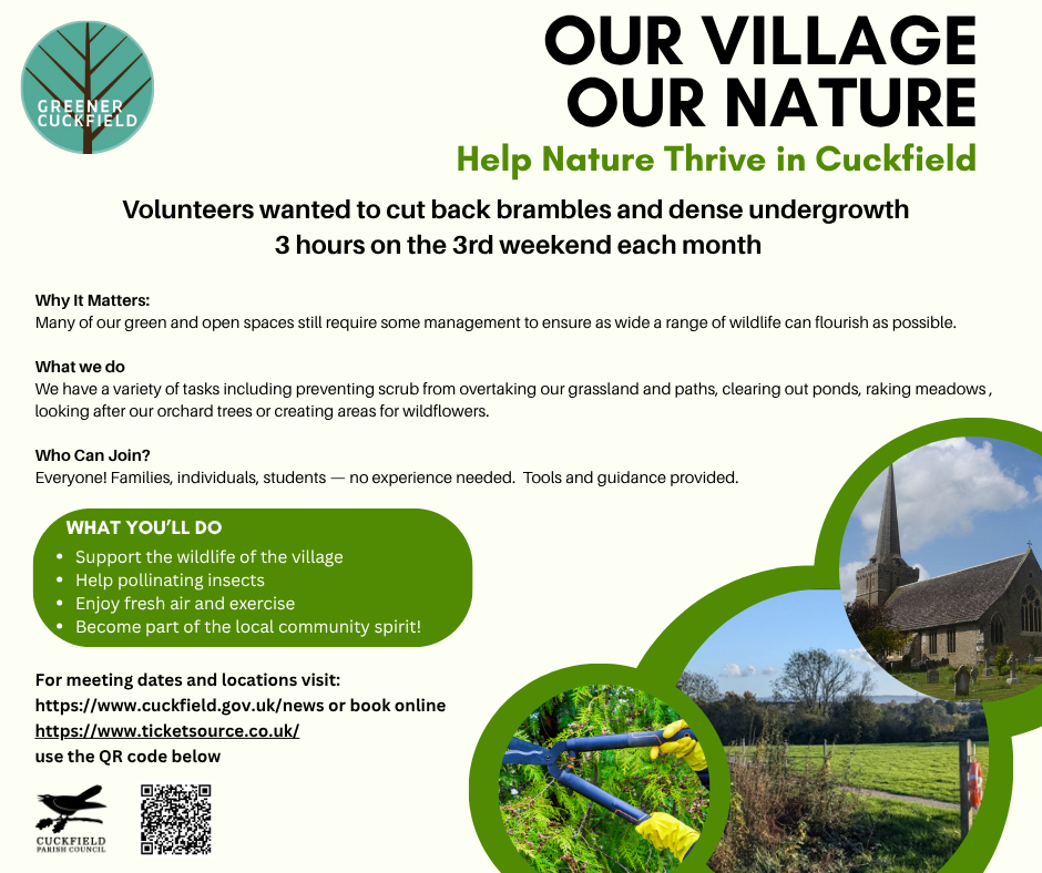 Thrive In Our Village Facebook Post