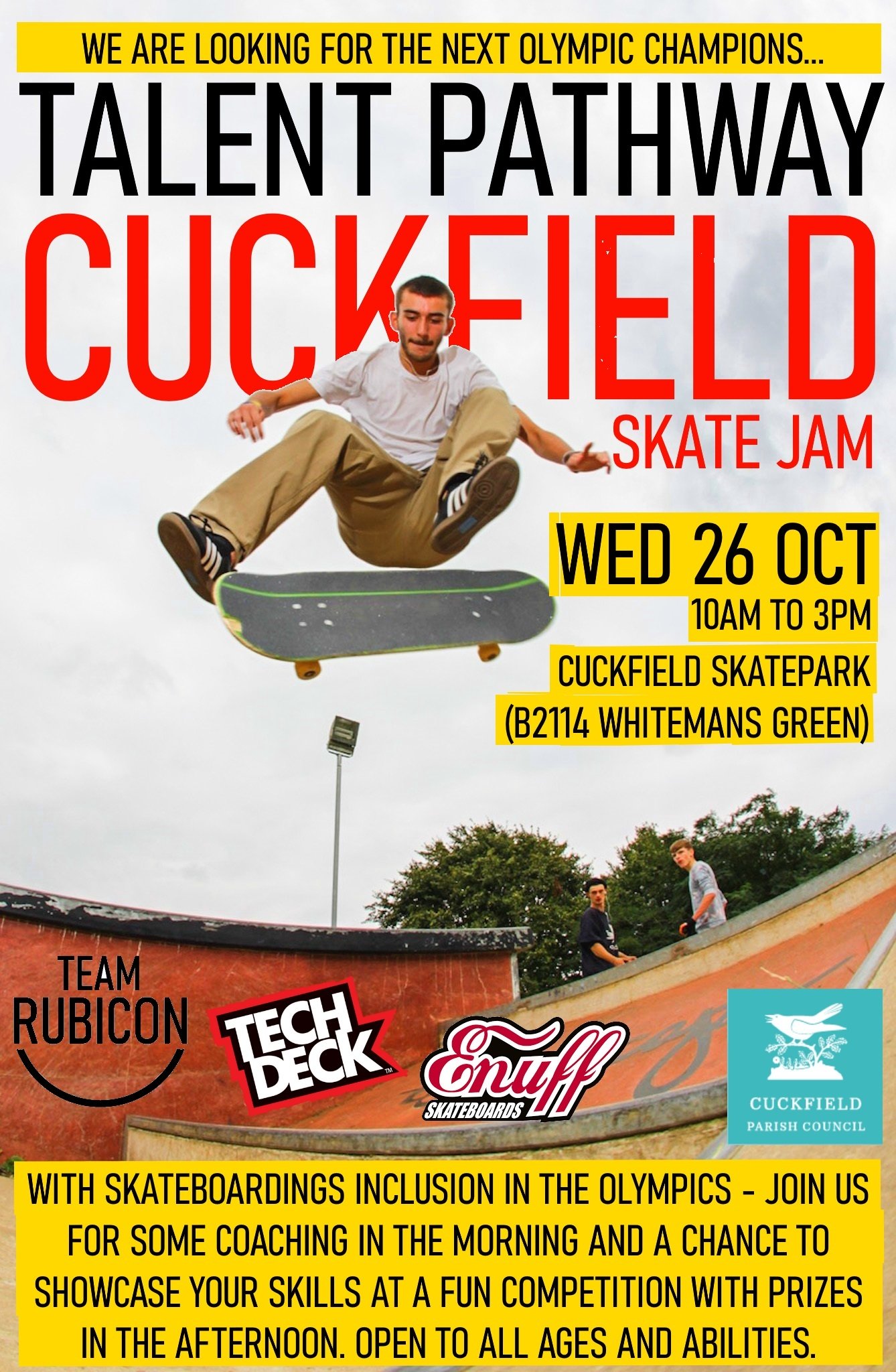 Cuckfield Skate Jam October 2022